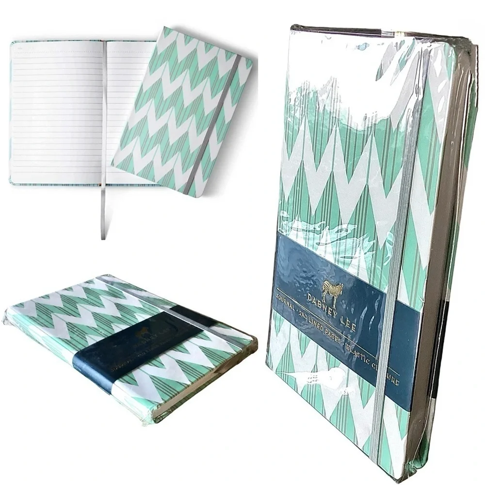 Dabney Lee Lined Journal 240 Pgs Hardcover Mint Plus 1 Mini Journal Both NEW